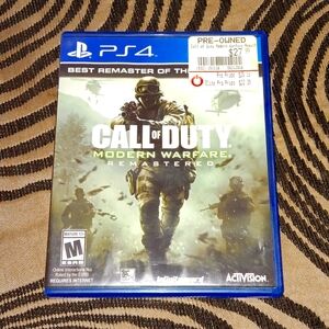 Call of duty modern warfare remastered